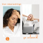 How does a woman avoid the feeling of being overwhelmed?