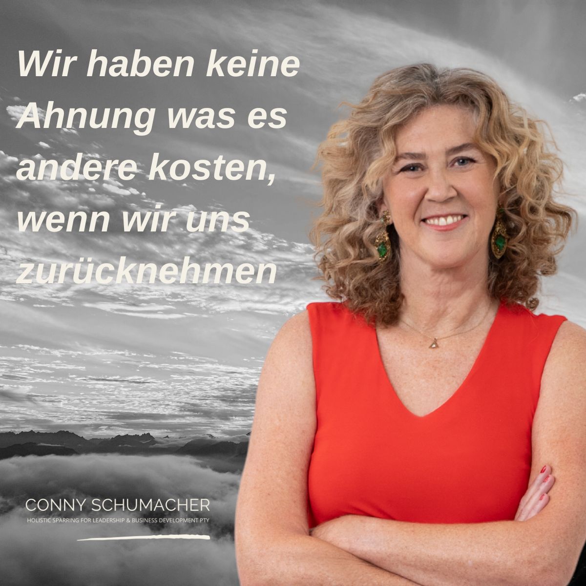 Das Schwierigste im Leben ist, dich nicht kleiner zu machen, als du bist.